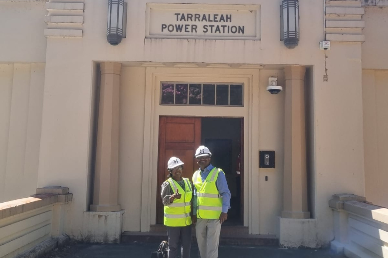 Our MD sir and Director Ma'am visited the Tarraleah Hydropower Station commissioned in 1938.